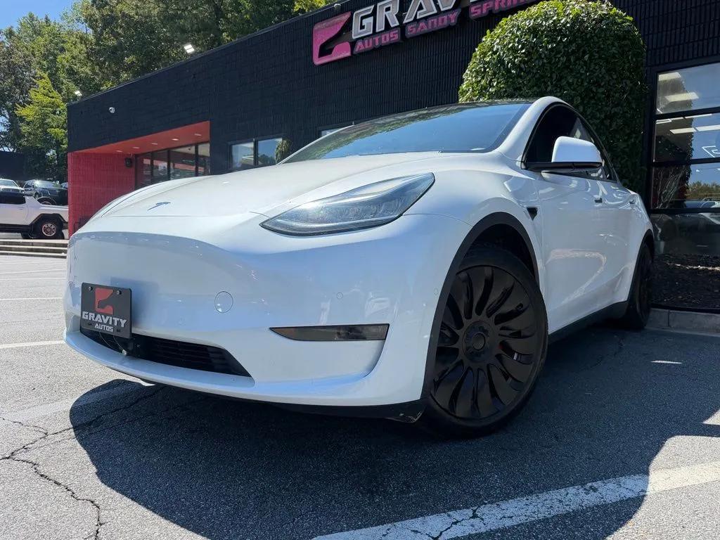 tesla model y 2020 5YJYGDEF3LF037665 image